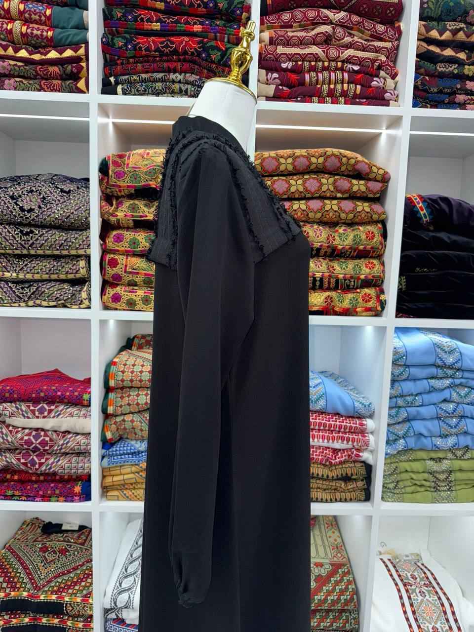 Essential Elegance Black Abaya — Where Comfort Meets Timeless Style