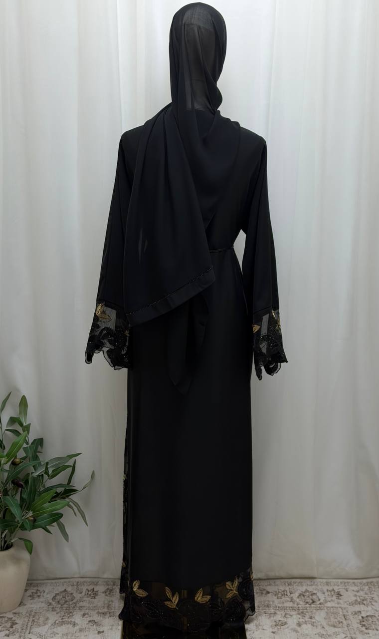 Imperial Dubai Beaded Abaya