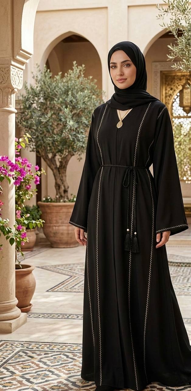 Midnight Heritage Dubai Abaya