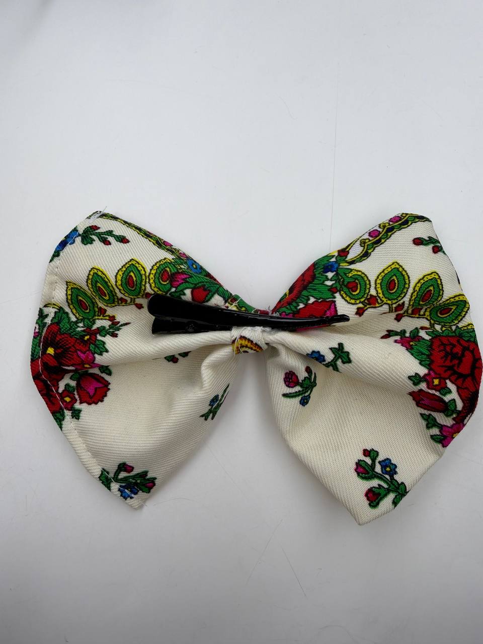 Heritage Bloom Bow Hair Clip