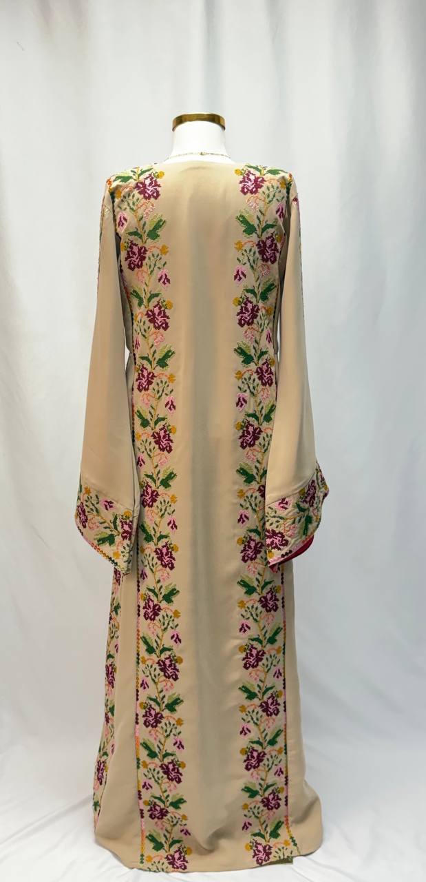 Thobe “Zahret Al-Ard” – Palestinian Heritage Edition - Palestinian Elegance