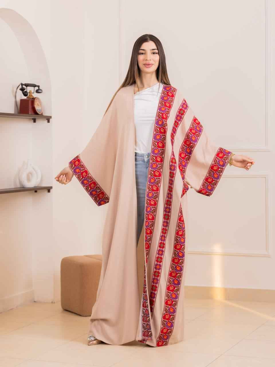 Rimas Heritage Embroidered Bisht