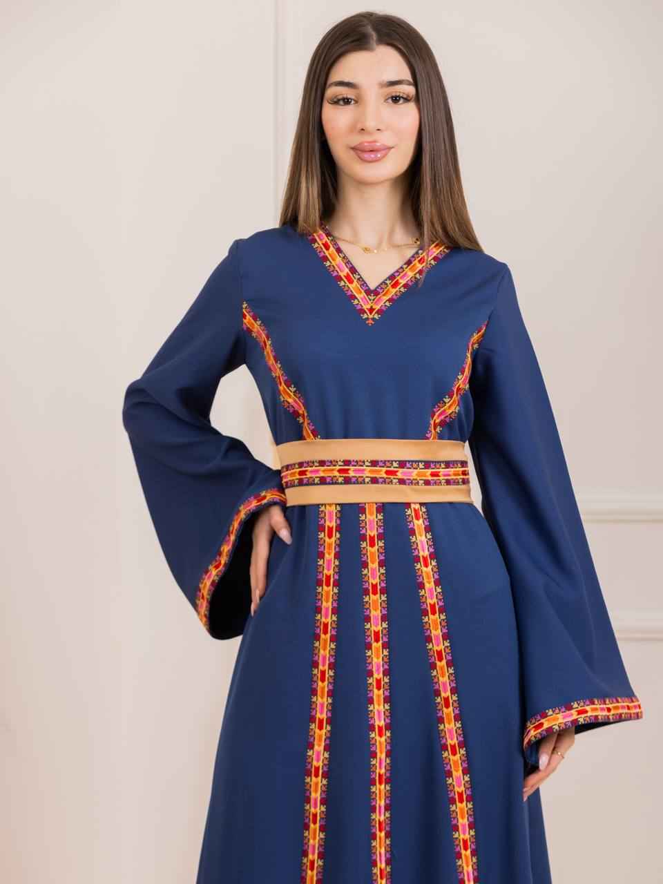 Rimas Manajel Embroidered Thobe