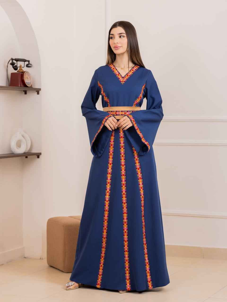 Rimas Manajel Embroidered Thobe