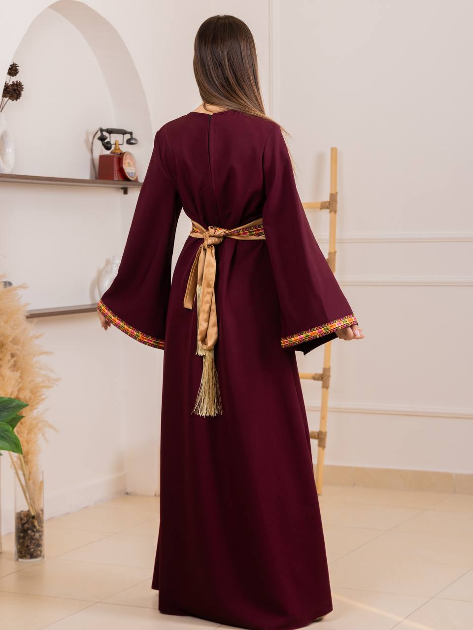 Rimas Manajel Embroidered Thobe