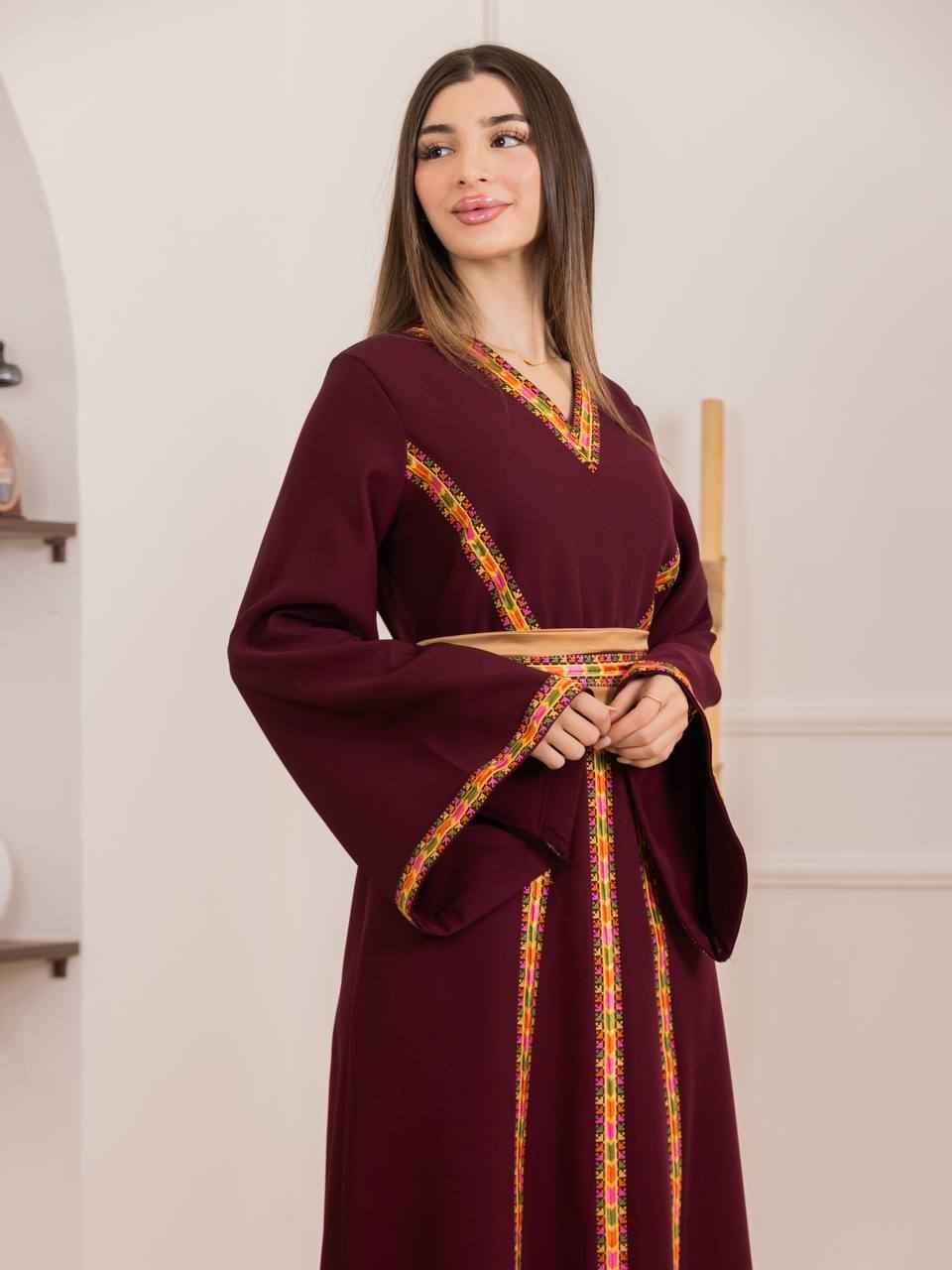 Rimas Manajel Embroidered Thobe
