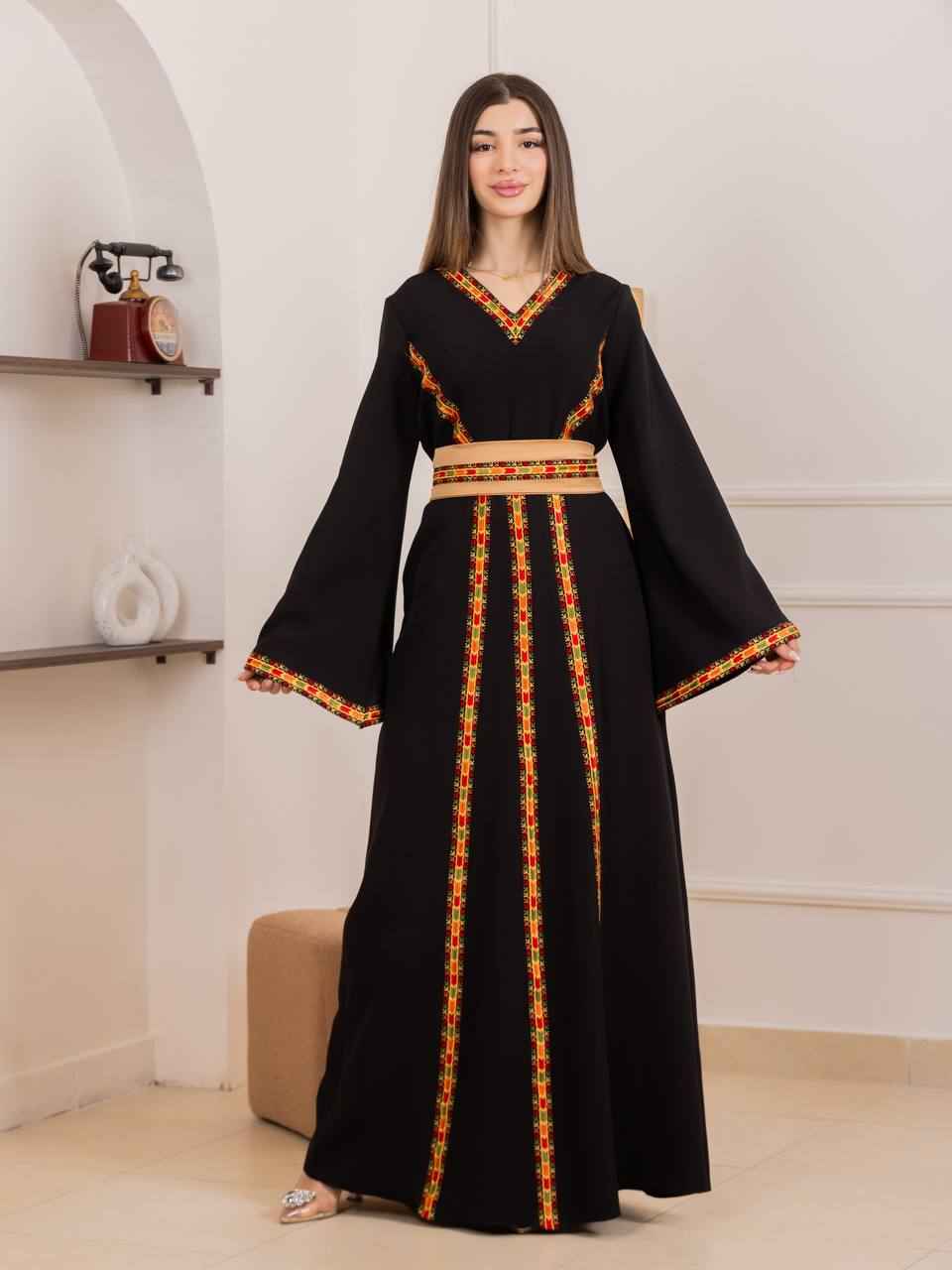 Rimas Manajel Embroidered Thobe