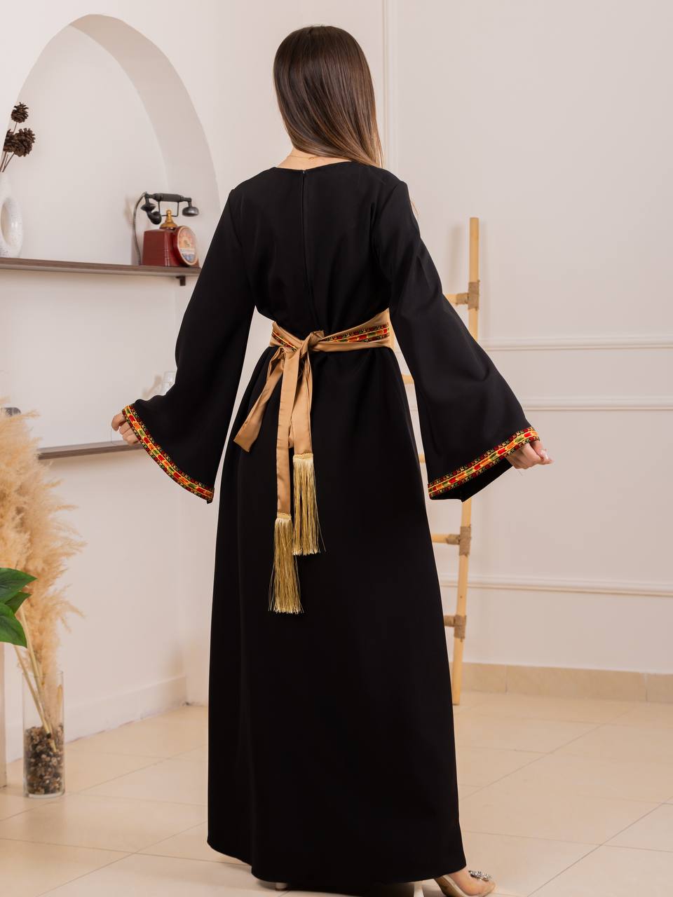 Rimas Manajel Embroidered Thobe