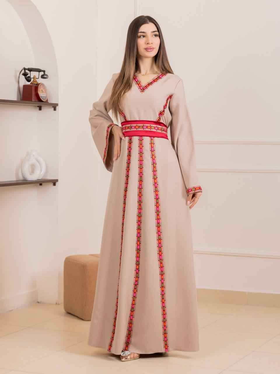 Rimas Manajel Embroidered Thobe