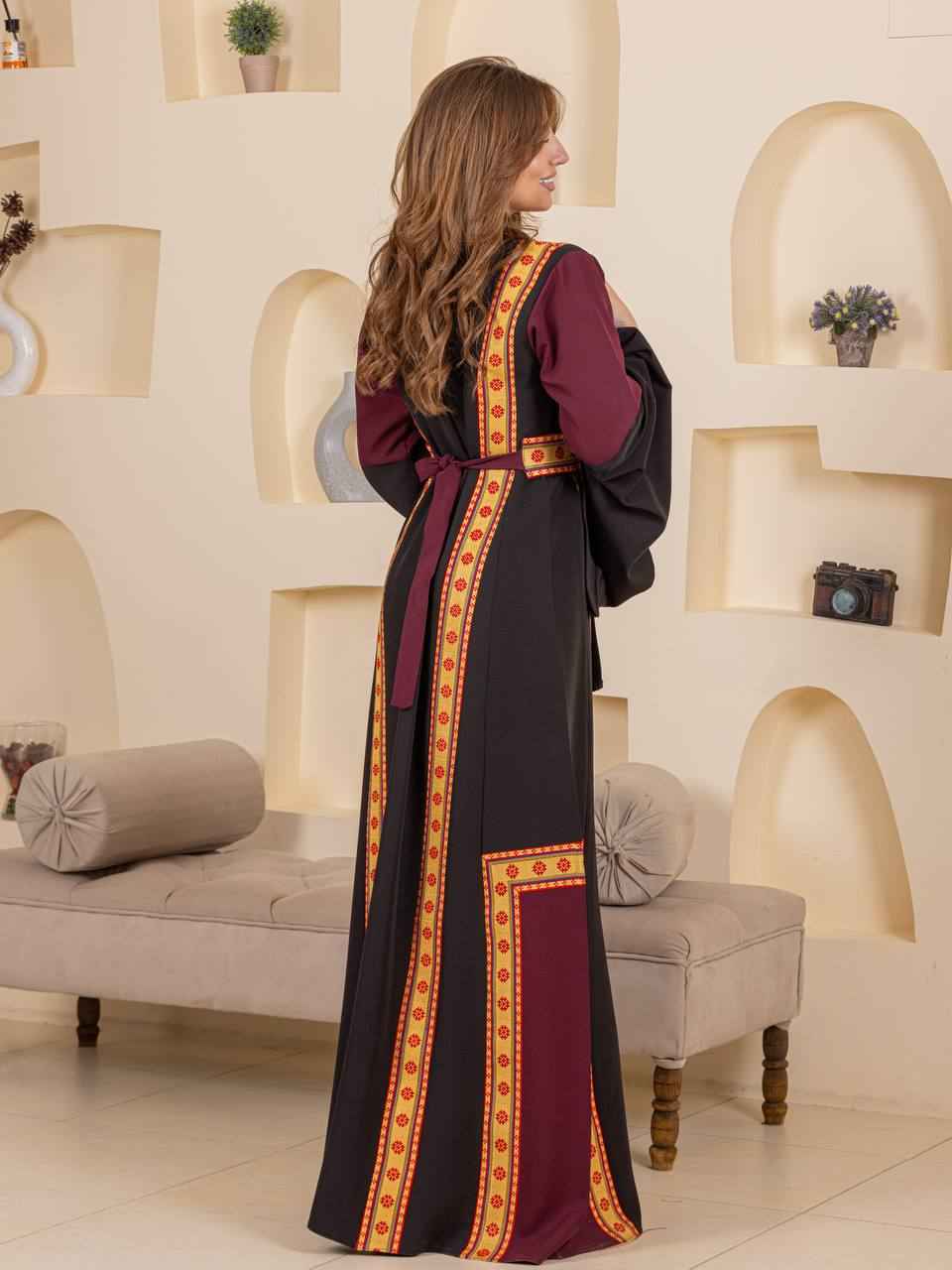 Modern Heritage Embroidered "Modraqa" Dress