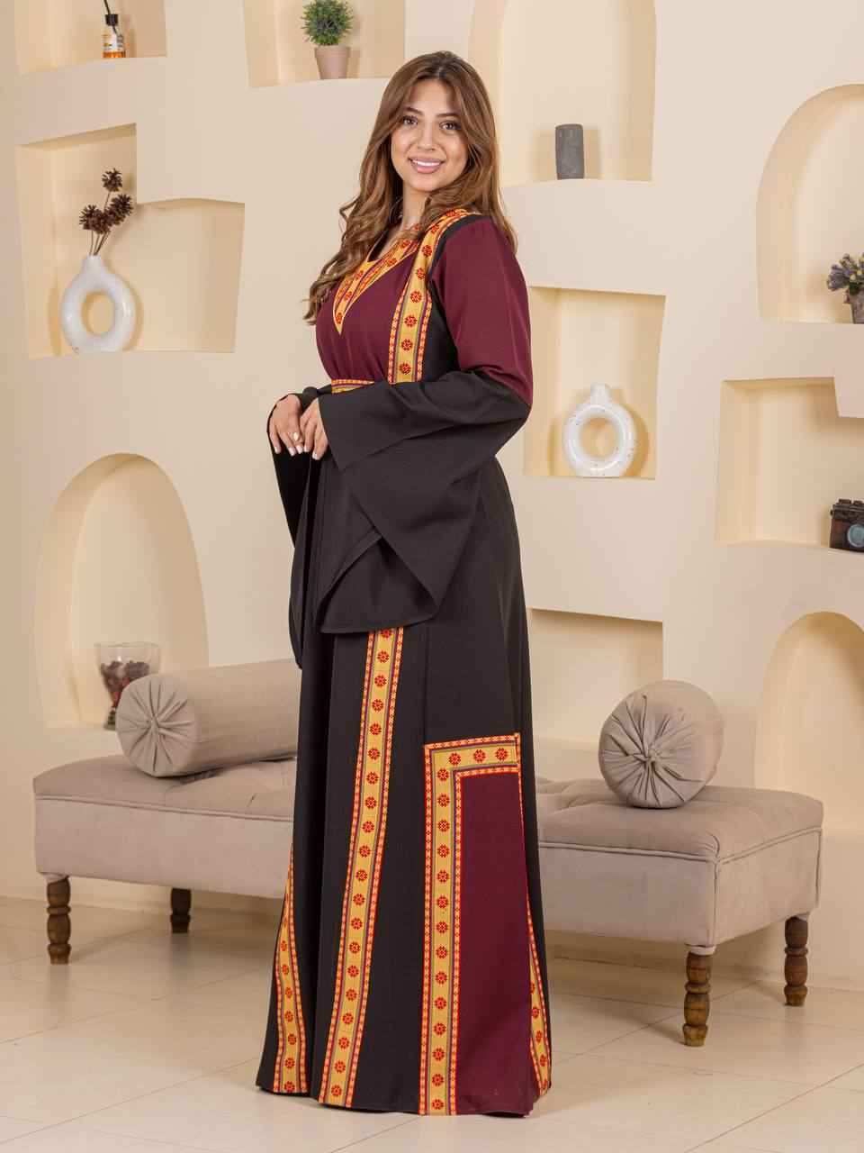Modern Heritage Embroidered "Modraqa" Dress