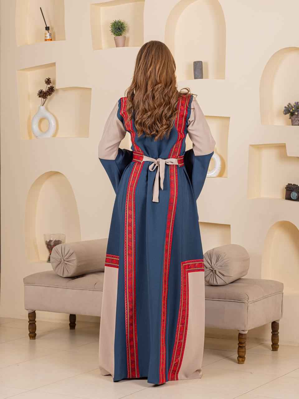 Modern Heritage Embroidered "Modraqa" Dress