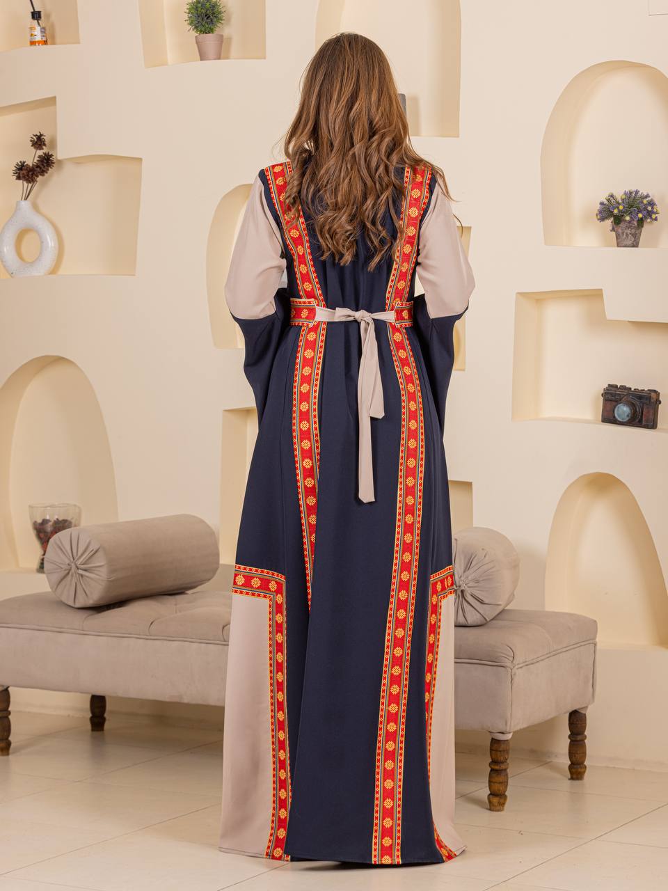 Modern Heritage Embroidered "Modraqa" Dress