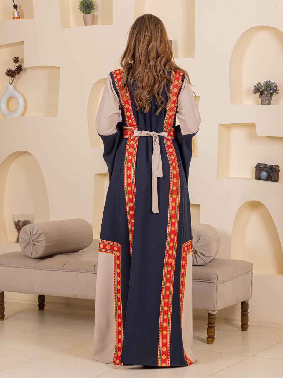 Modern Heritage Embroidered "Modraqa" Dress