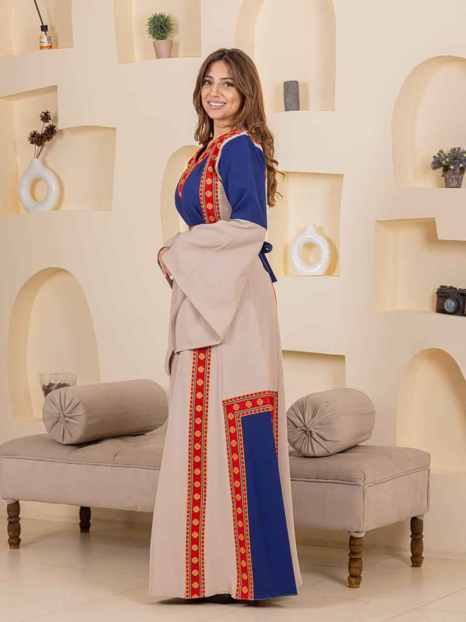 Modern Heritage Embroidered "Modraqa" Dress