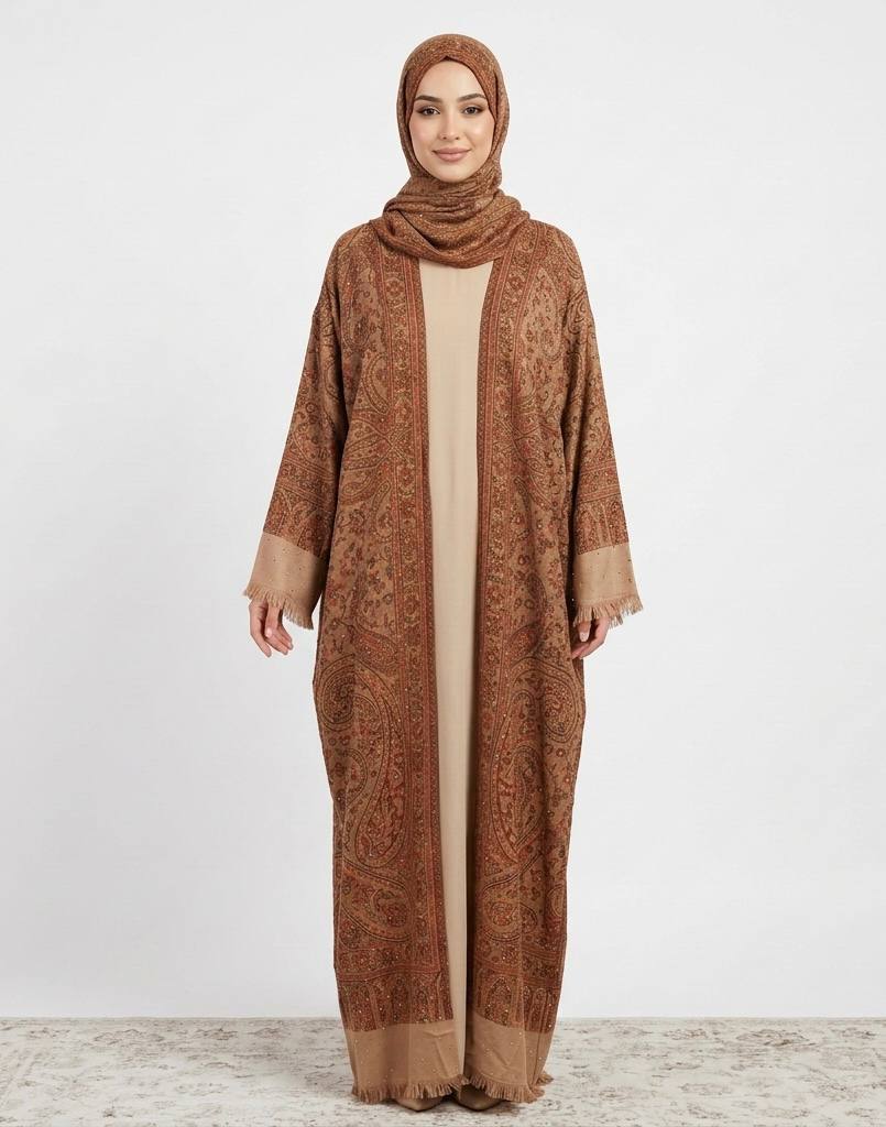Sahara Pashmina Abaya