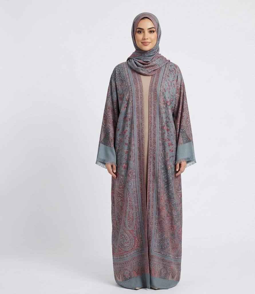 Sahara Pashmina Abaya