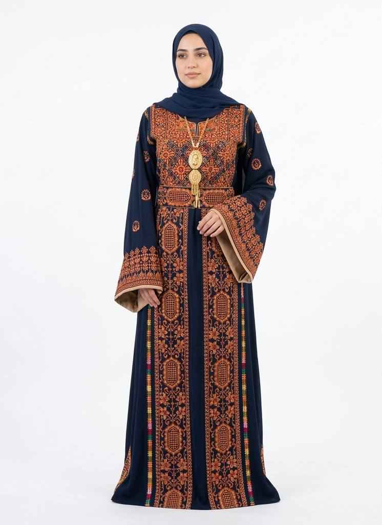 Thobe Aroq Al-Onsa Heritage Dress