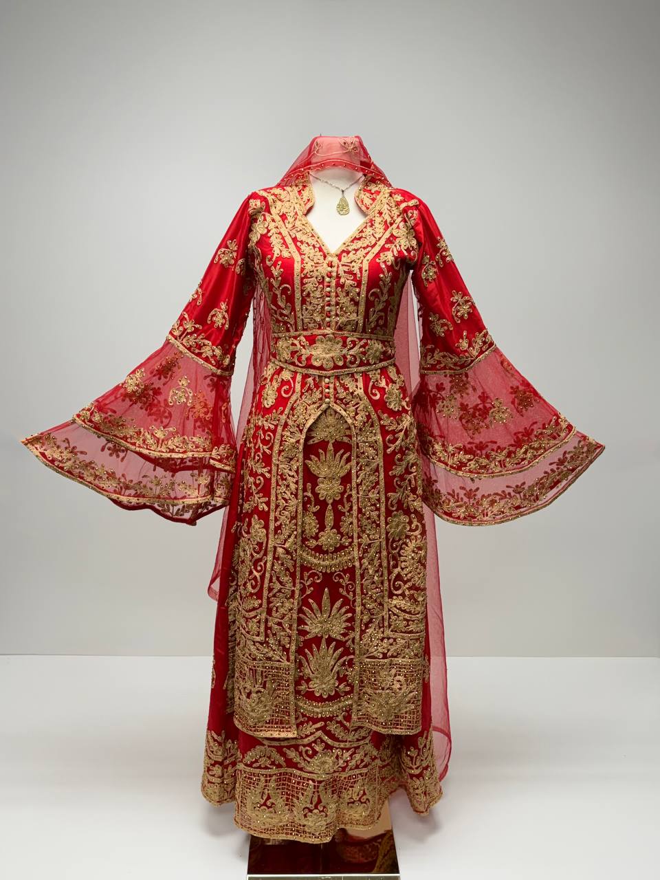 Red Moroccan Takchita Kaftan