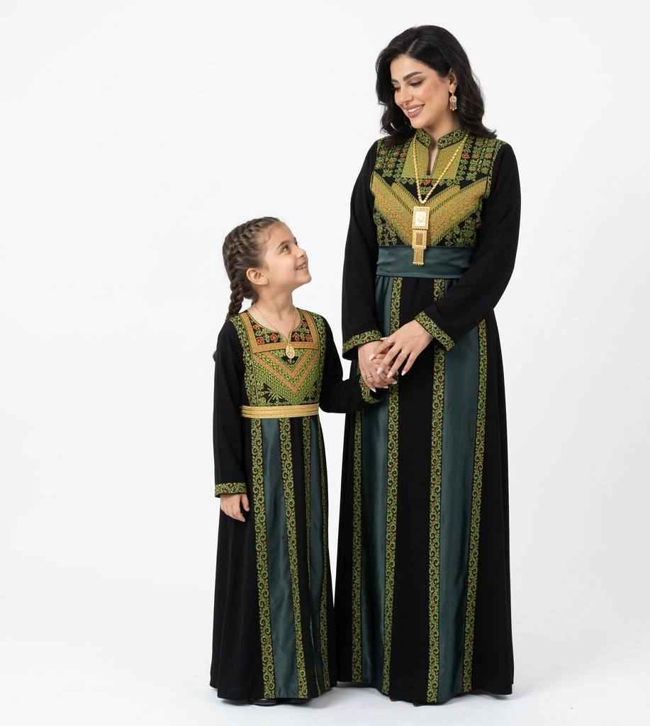 Thobe Wardat Al-Asala (Heritage Blossom Dress)