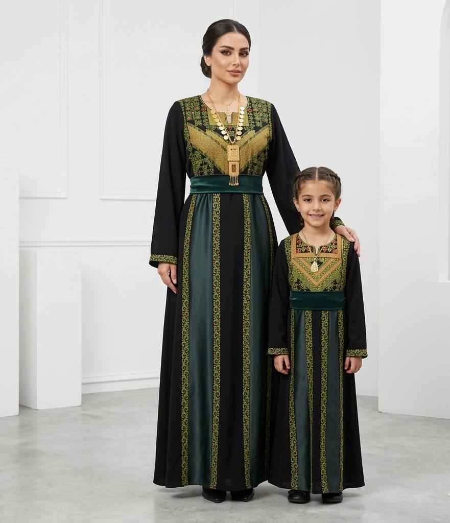 Thobe Wardat Al-Asala (Heritage Blossom Dress)