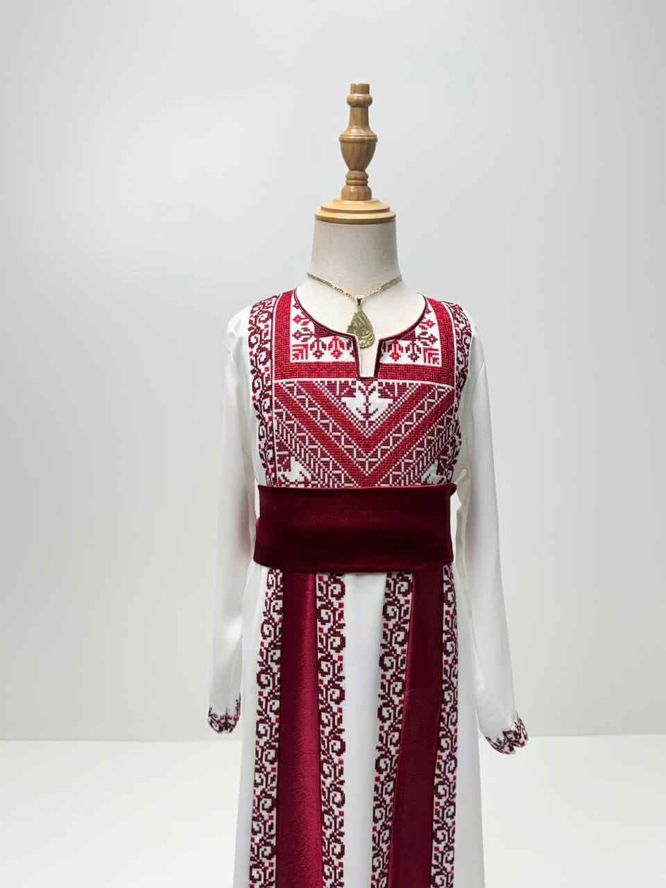 Thobe Wardat Al-Asala (Heritage Blossom Dress)