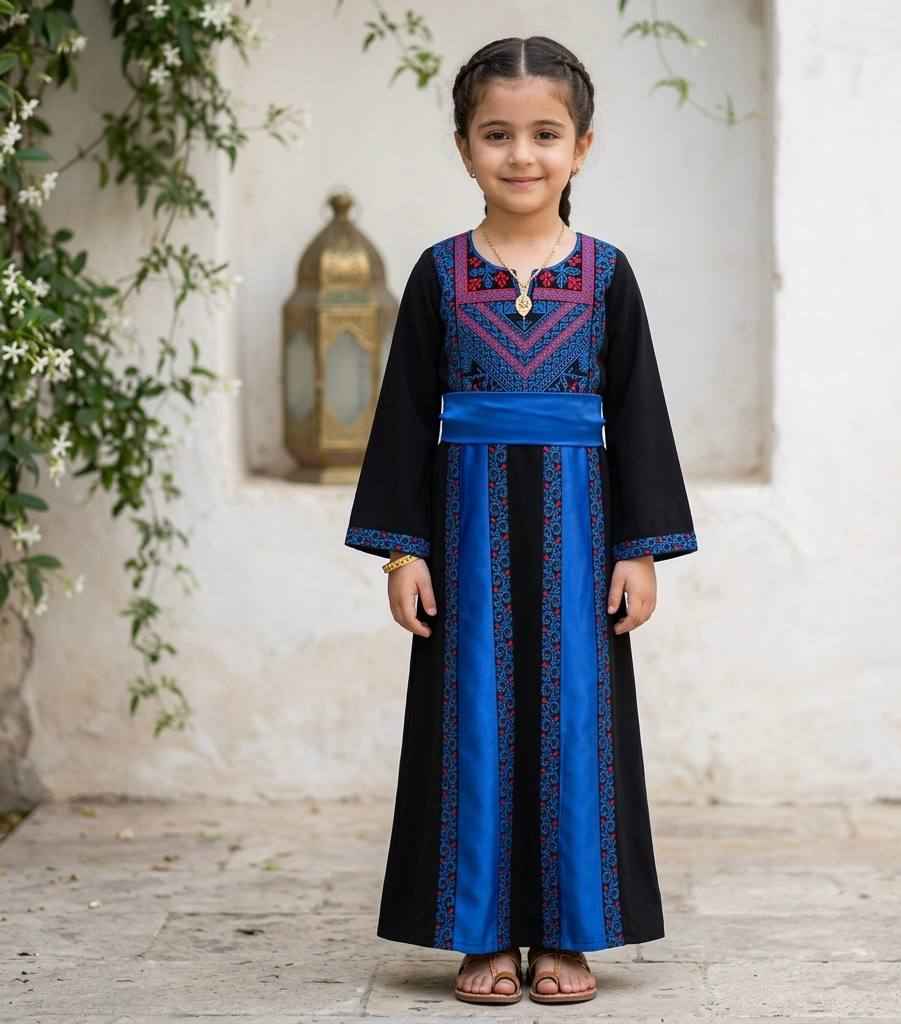Thobe Wardat Al-Asala (Heritage Blossom Dress)