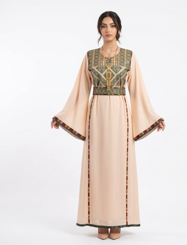 Thobe Four Manajel Heritage - Palestinian Elegance