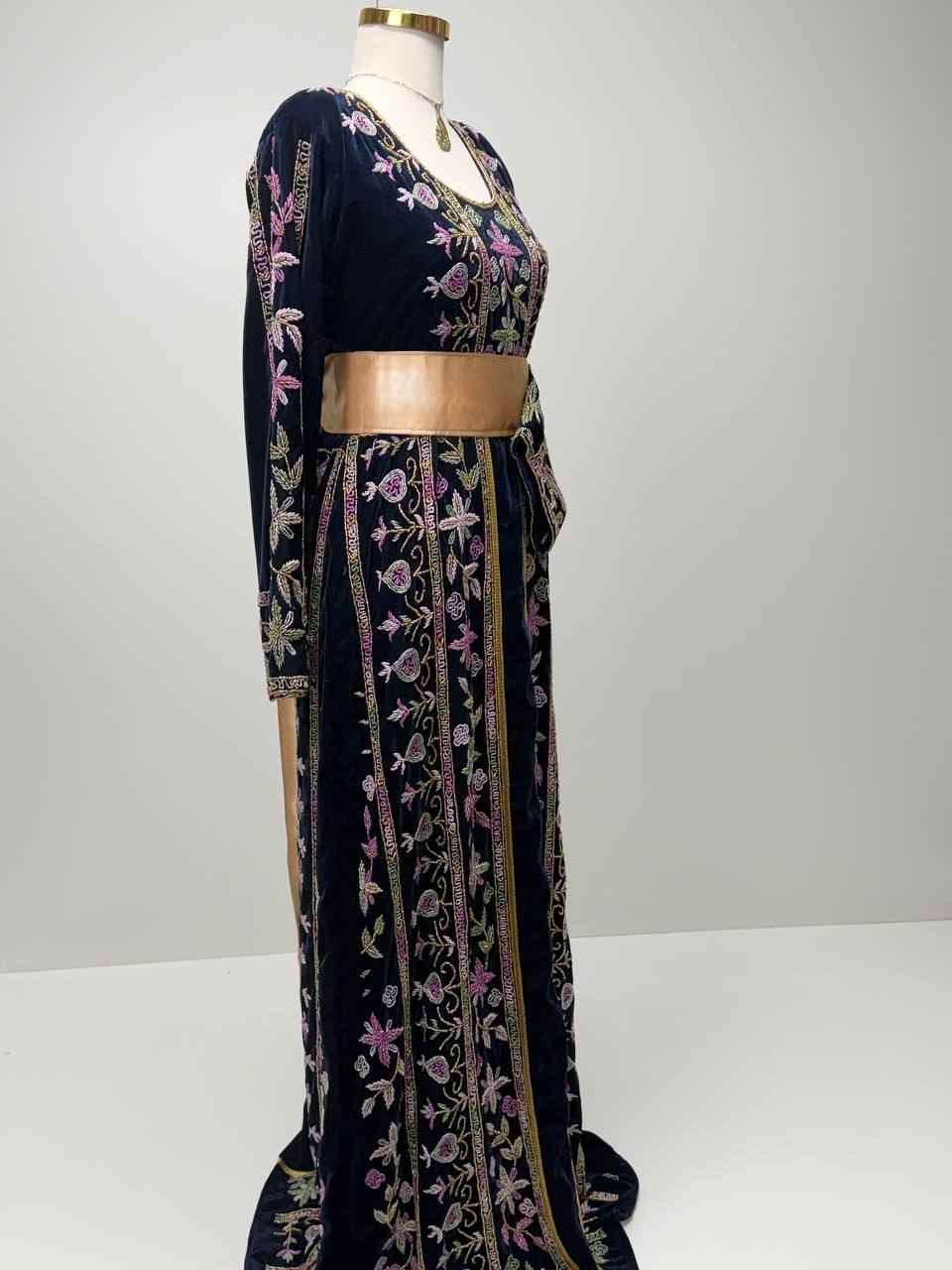 Thobe Nour Al-Layl – Hand Beaded Velvet Edition