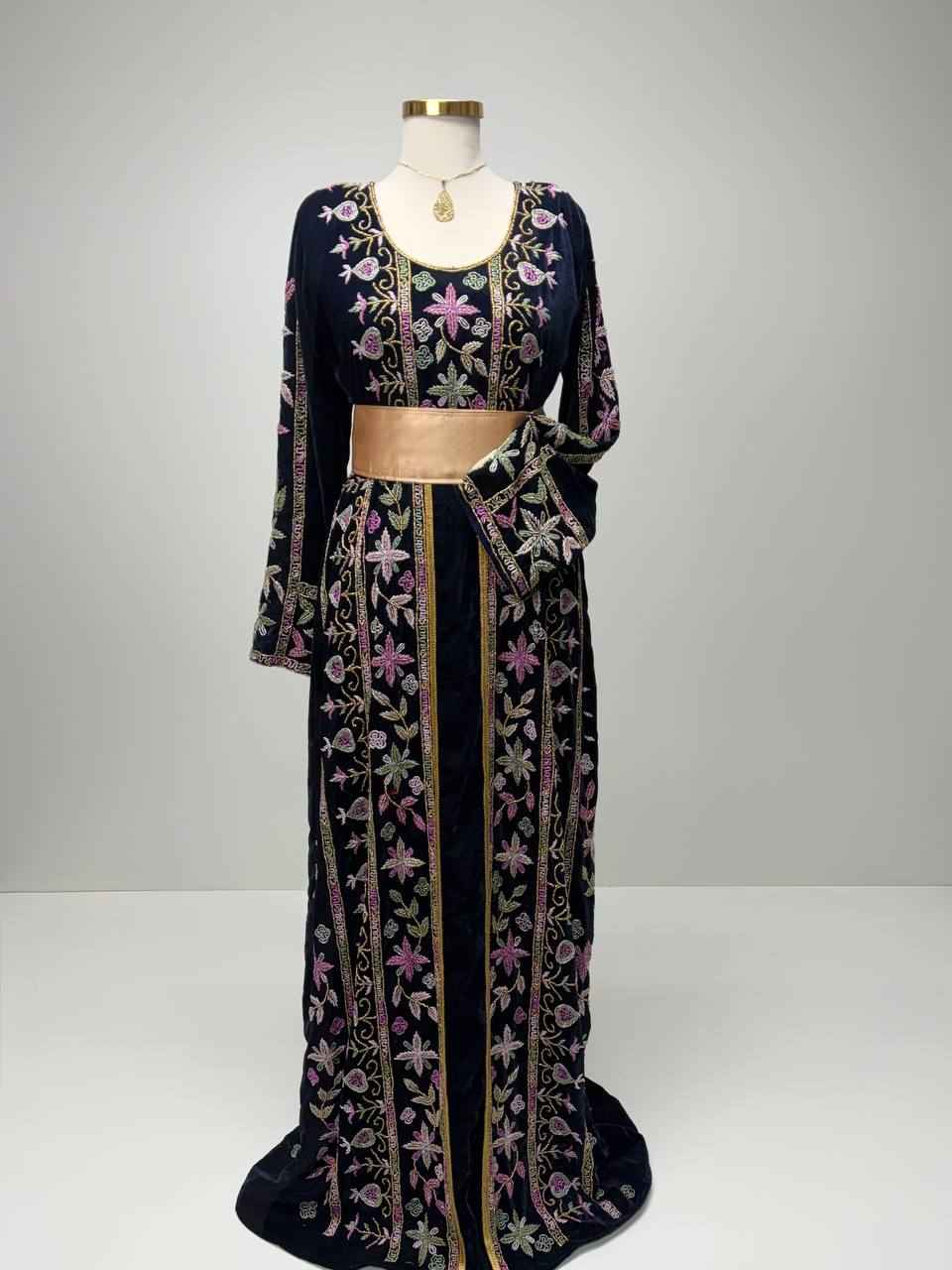 Thobe Nour Al-Layl – Hand Beaded Velvet Edition