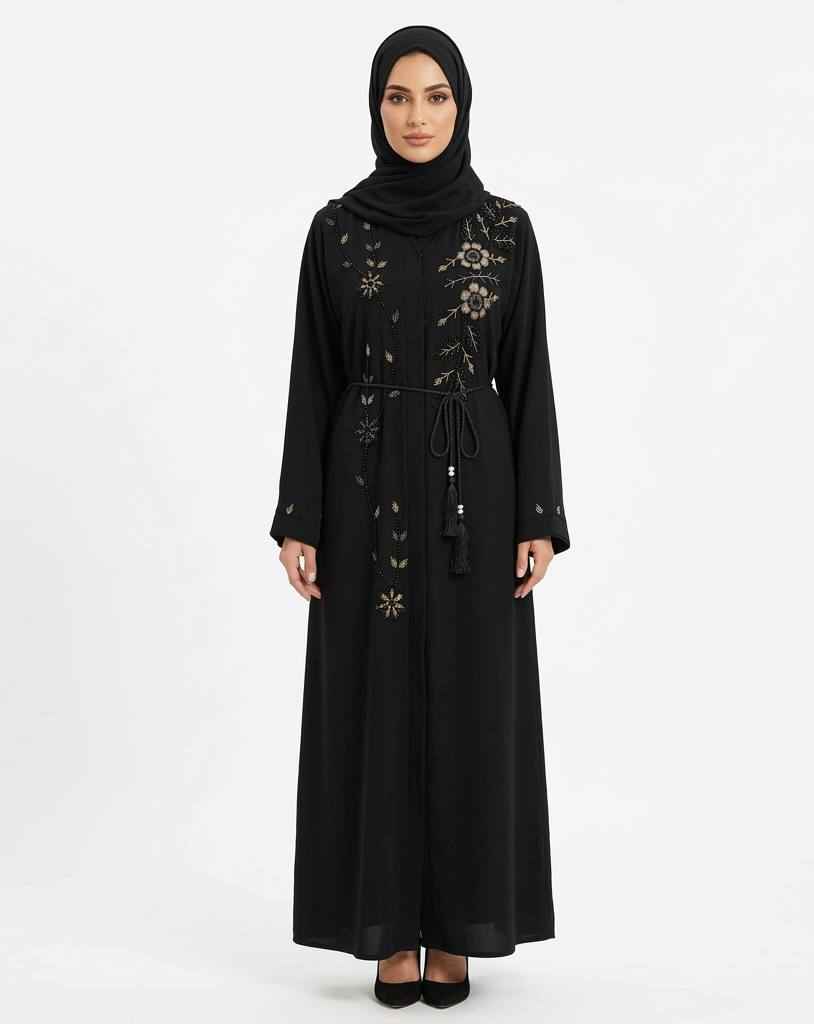 Royal Emerald Nights Abaya