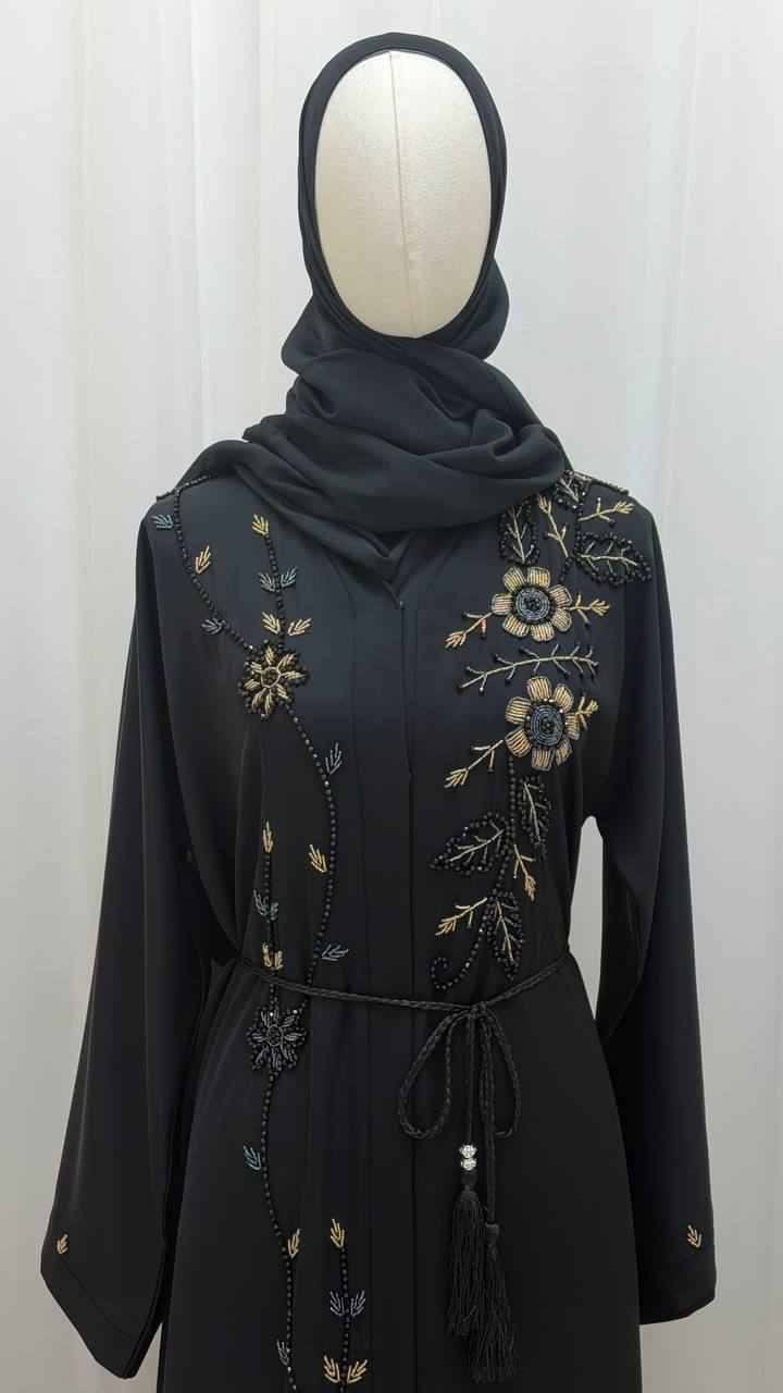 Royal Emerald Nights Abaya