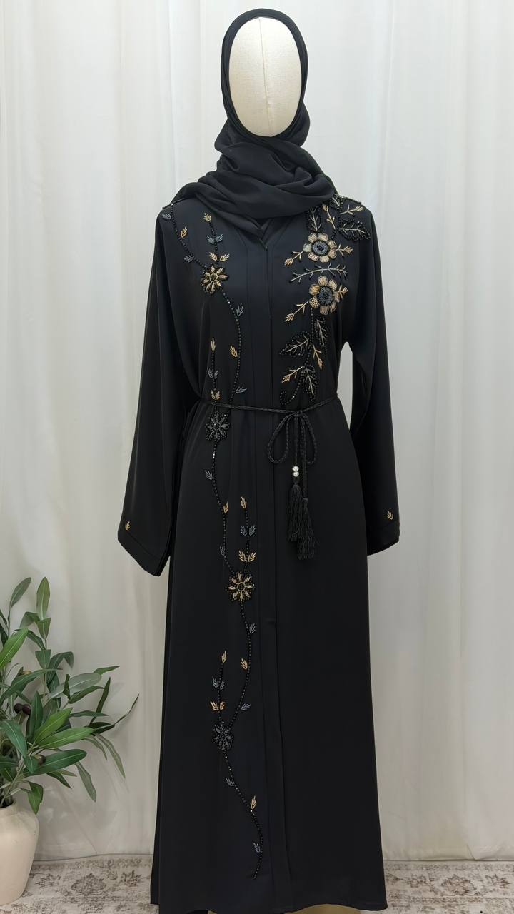 Royal Emerald Nights Abaya