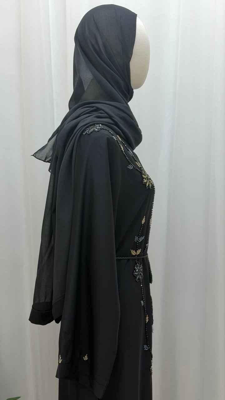 Royal Emerald Nights Abaya