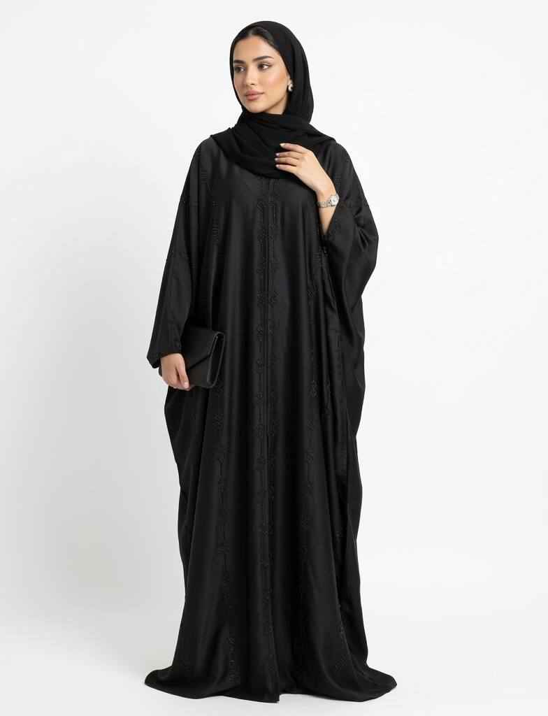 Midnight Noor Butterfly Abaya