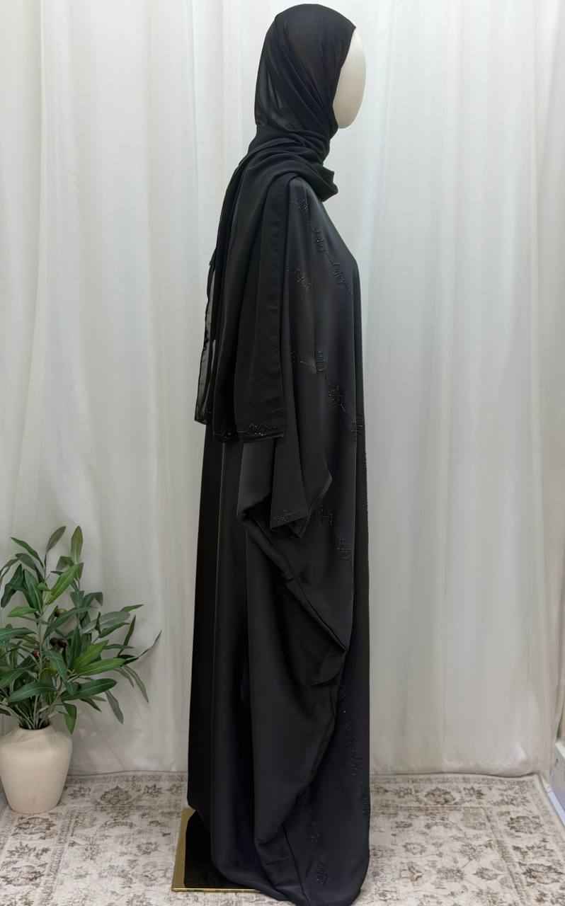 Midnight Noor Butterfly Abaya