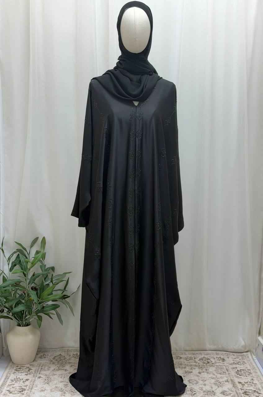 Midnight Noor Butterfly Abaya