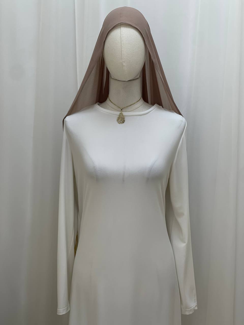 Elegant Fringe Chiffon Shawl/Khirka