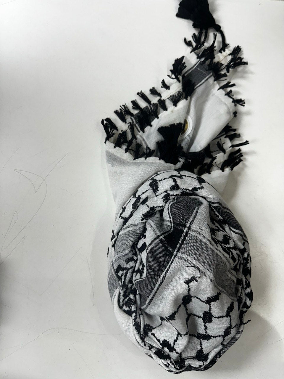 Palestinian Keffiyeh Head Wrap (Modern Style)