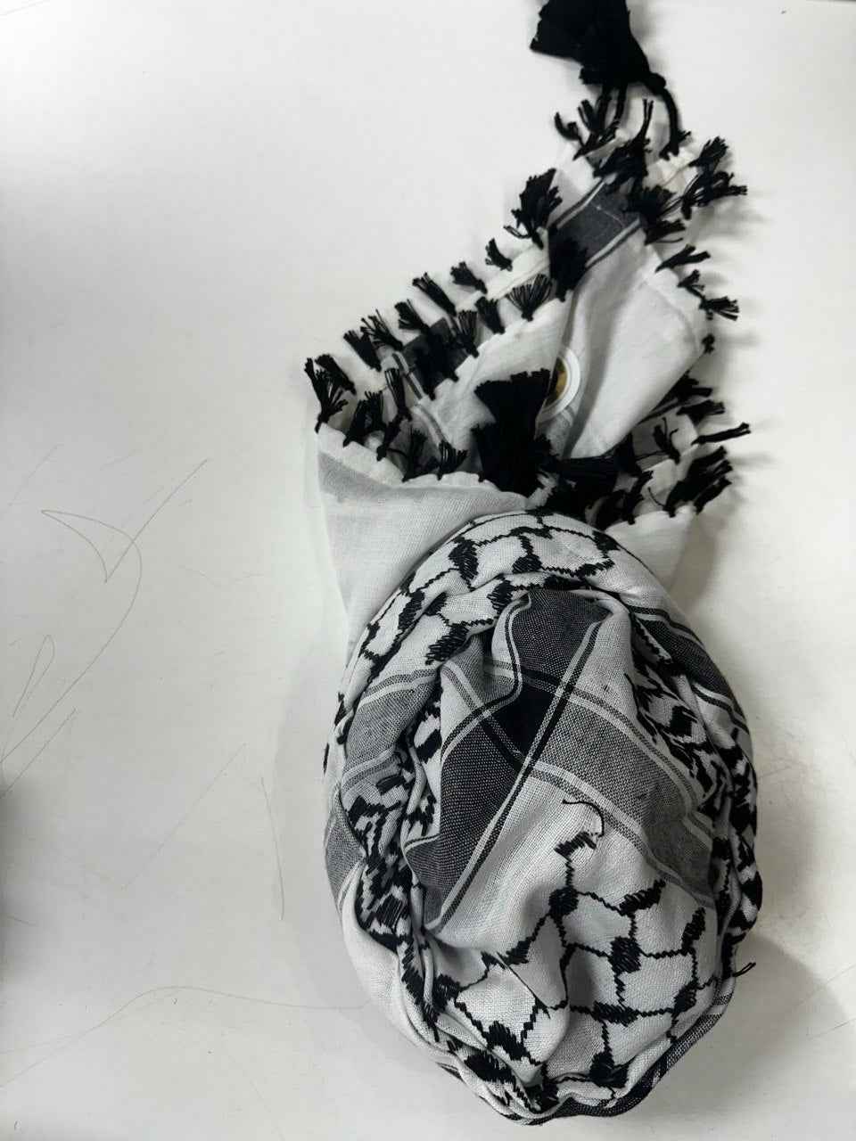 Palestinian Keffiyeh Head Wrap (Modern Style)