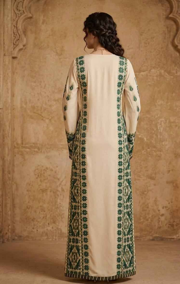 Heritage Safa Embroidered Thobe