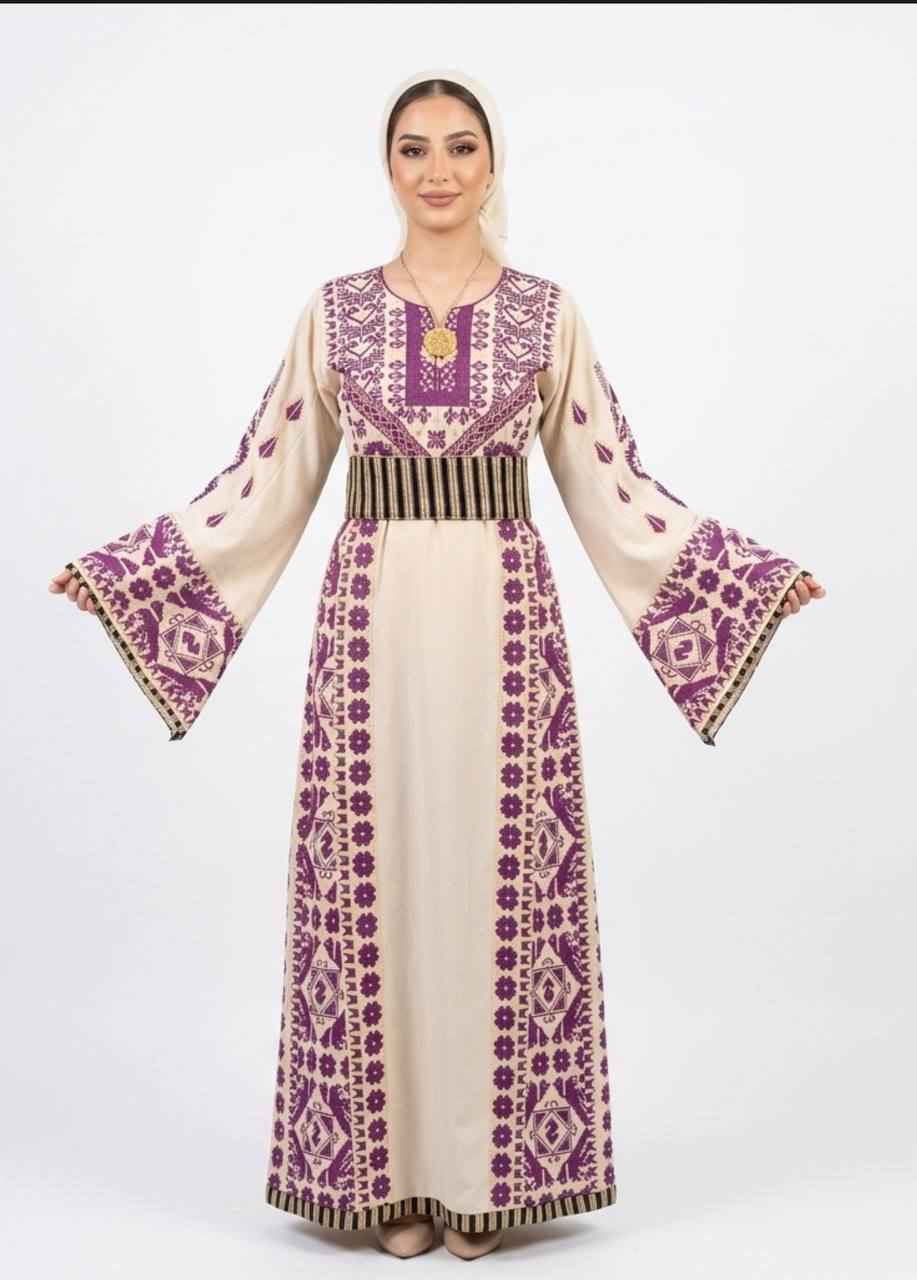 Heritage Safa Embroidered Thobe