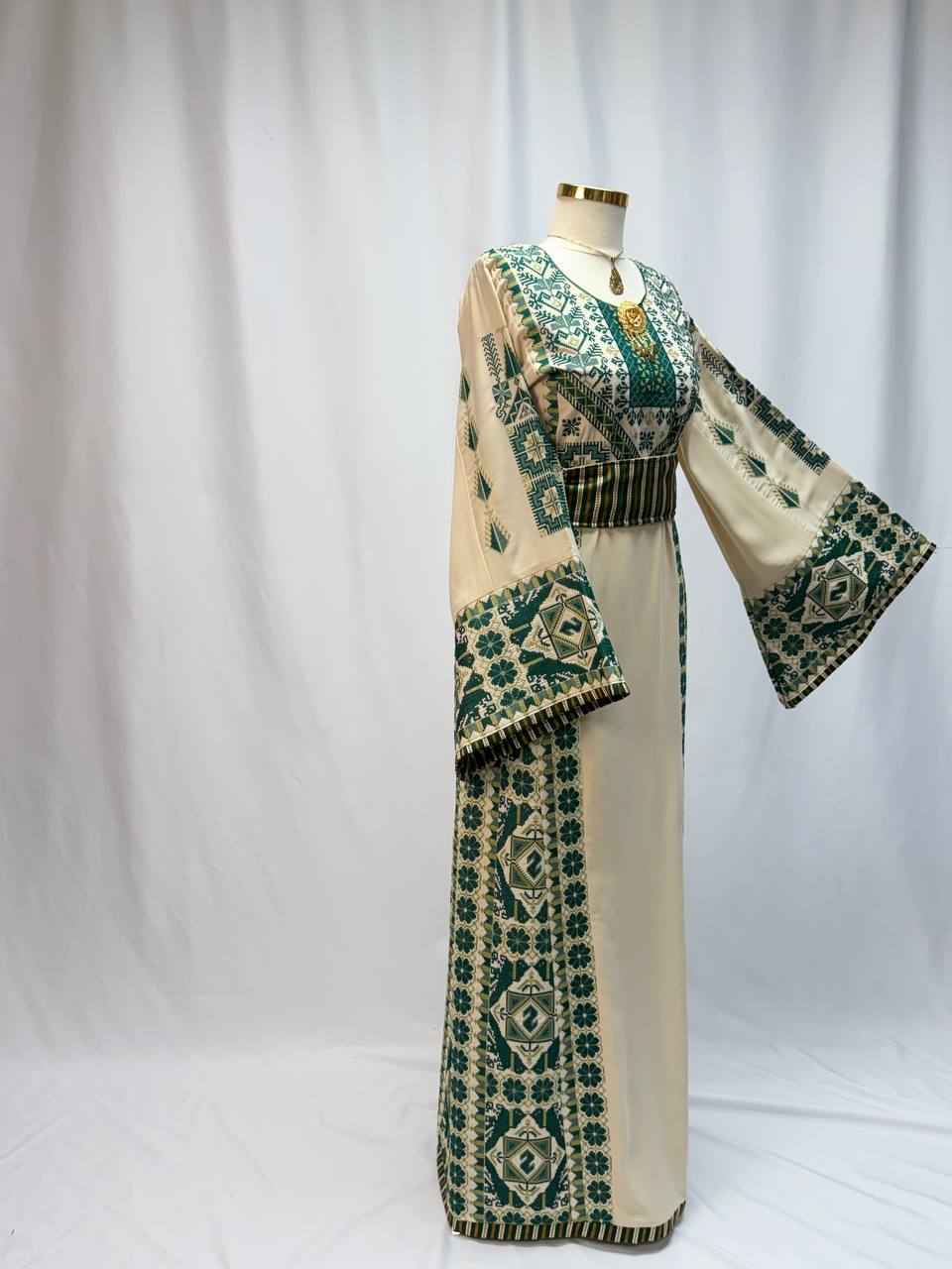 Heritage Safa Embroidered Thobe