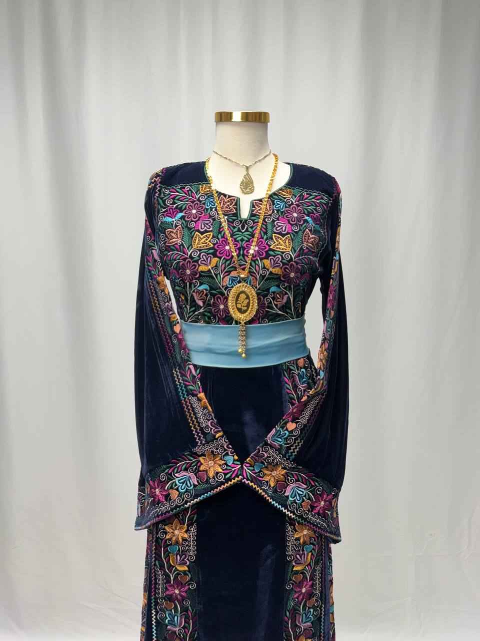 Velvet Heritage Embroidered Thobe