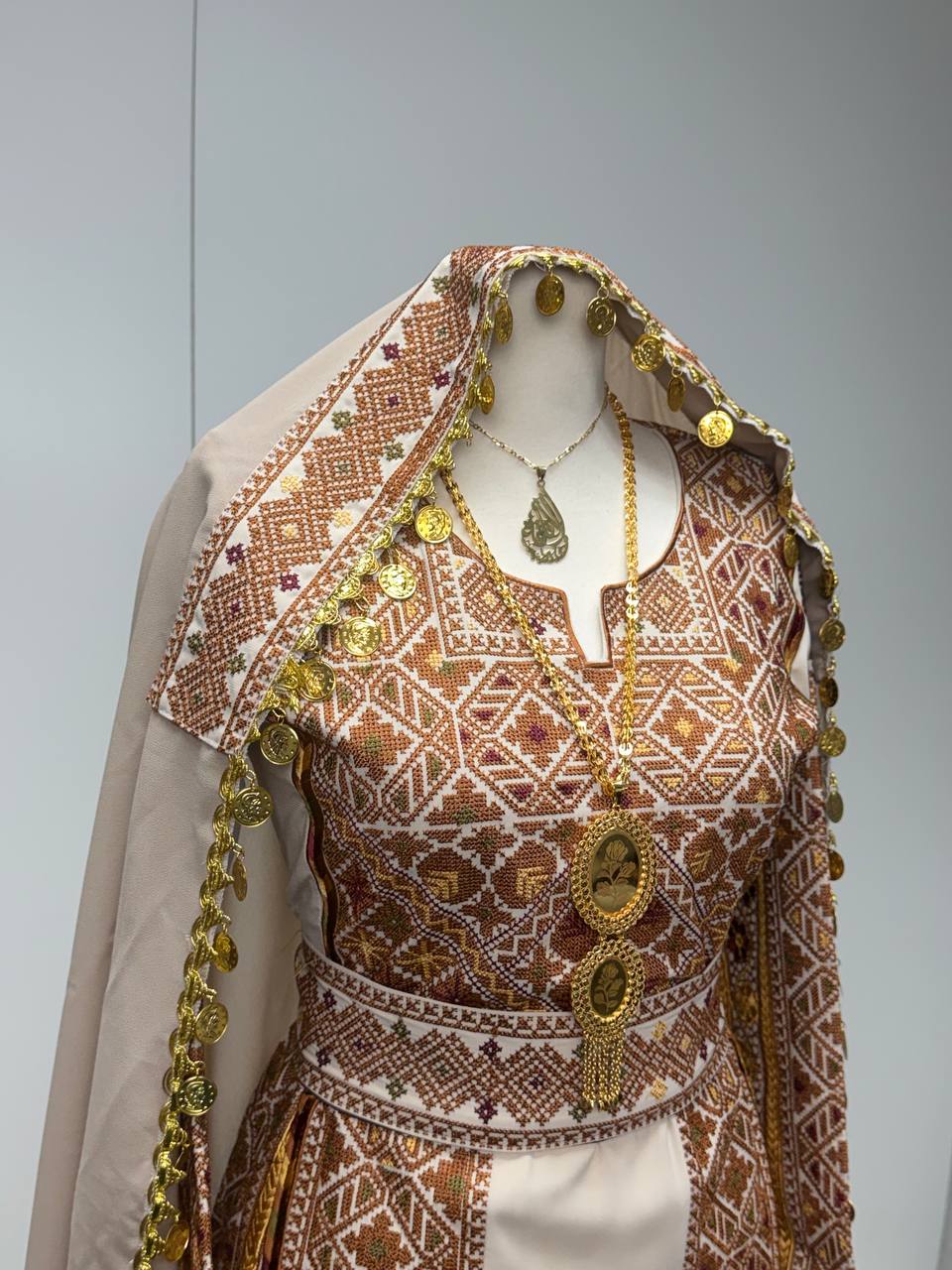 Jouman Shawl-Khirka With Gold Coins