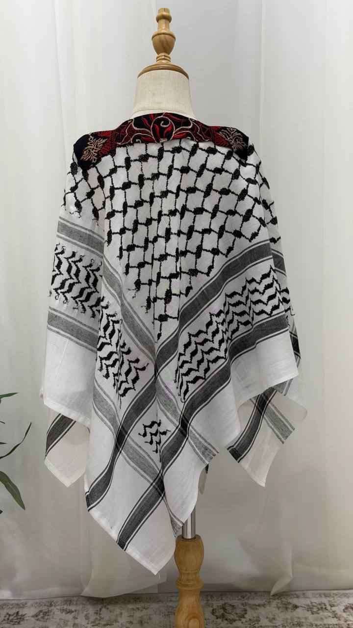 Dalia Heritage Keffiyeh Cape