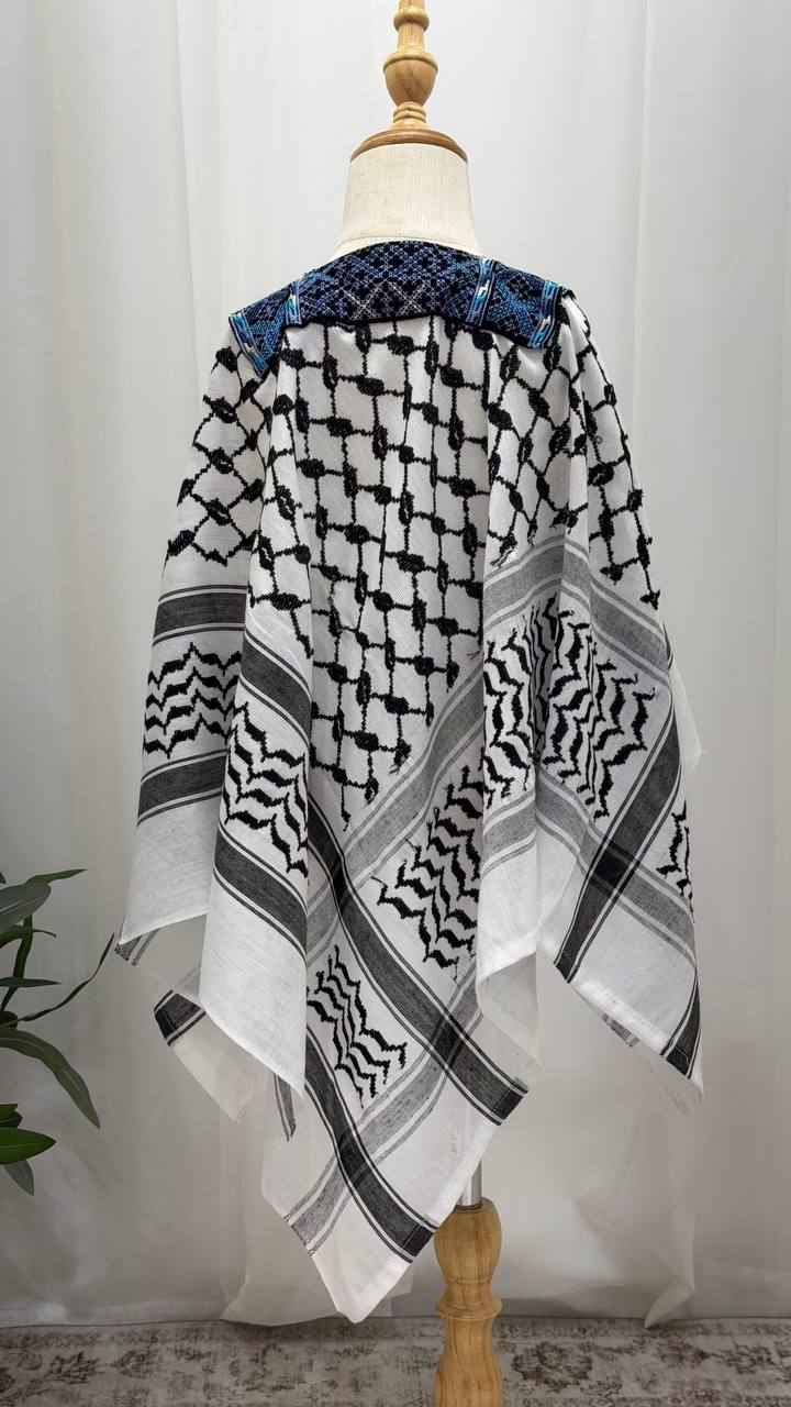 Dalia Heritage Keffiyeh Cape