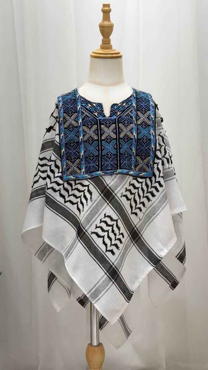 Dalia Heritage Keffiyeh Cape