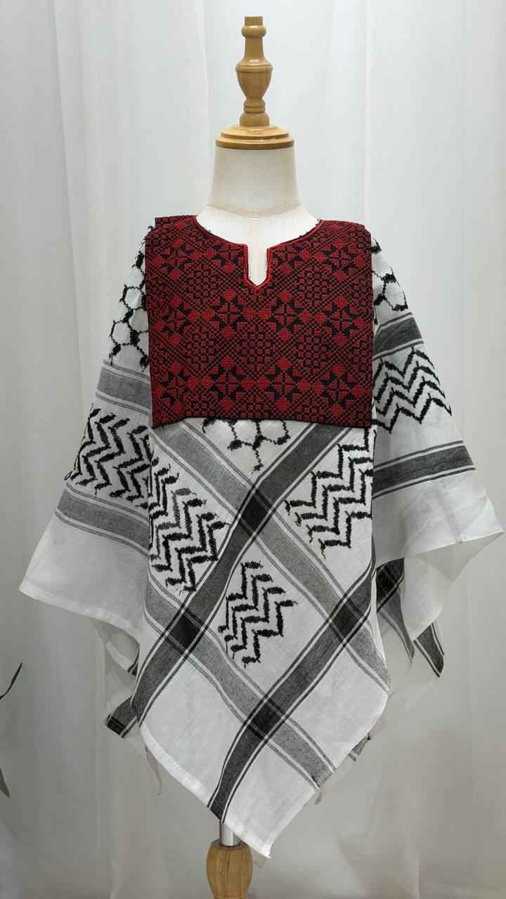 Dalia Heritage Keffiyeh Cape