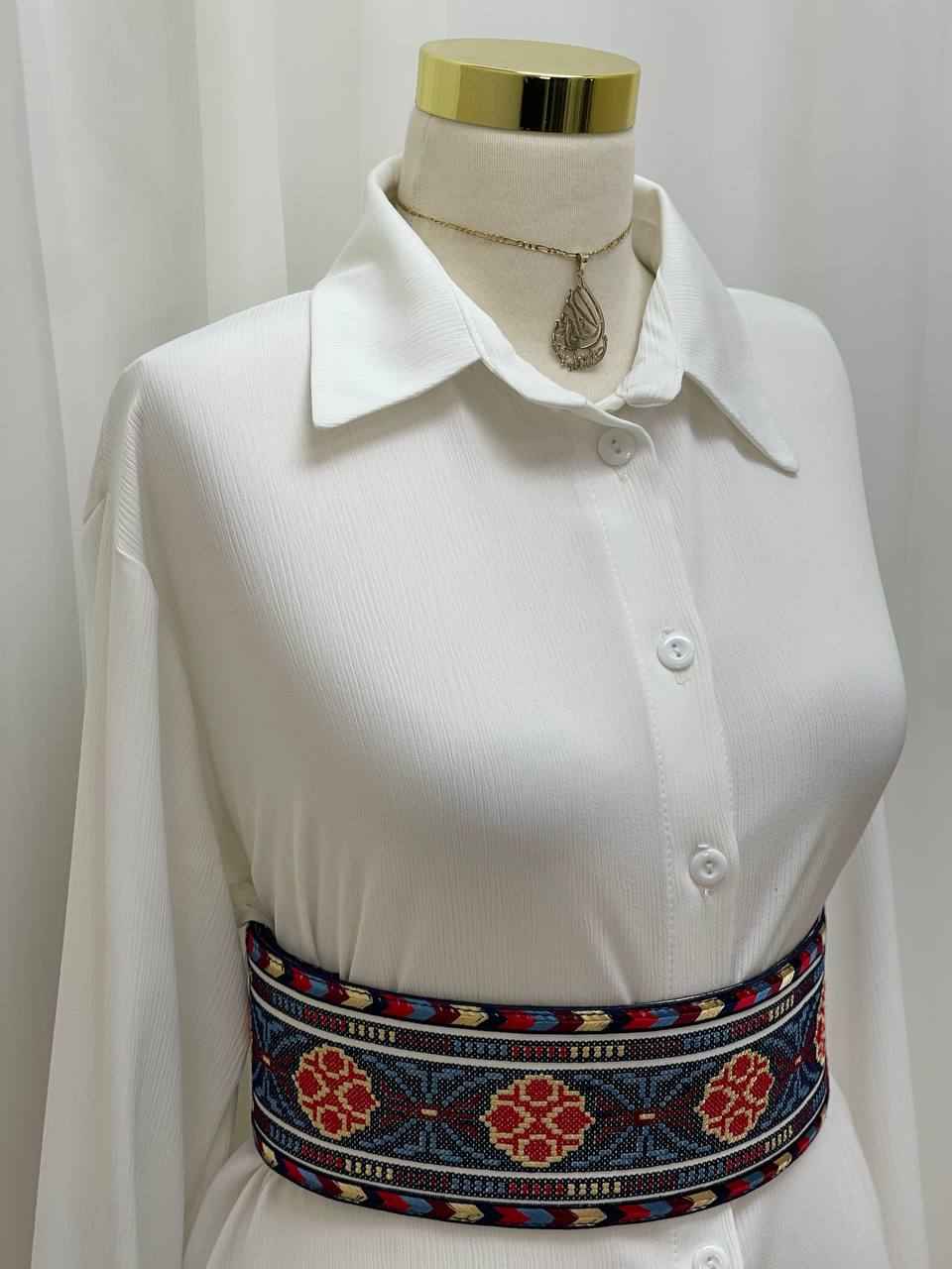 Heritage Embroidered Waist Belt
